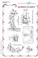 Measured Moments Rubber Stamp sheet - A5